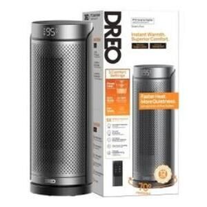 DREO NIB $75 1500W Ceramic Space Heater 70° Oscillating with Digital Thermostat
